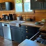 Grande Maison En Bois Eco-responsable Proche De La بيت للعطل