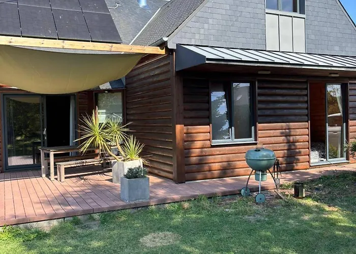 Grande Maison En Bois Eco-responsable Proche De La Holiday home *